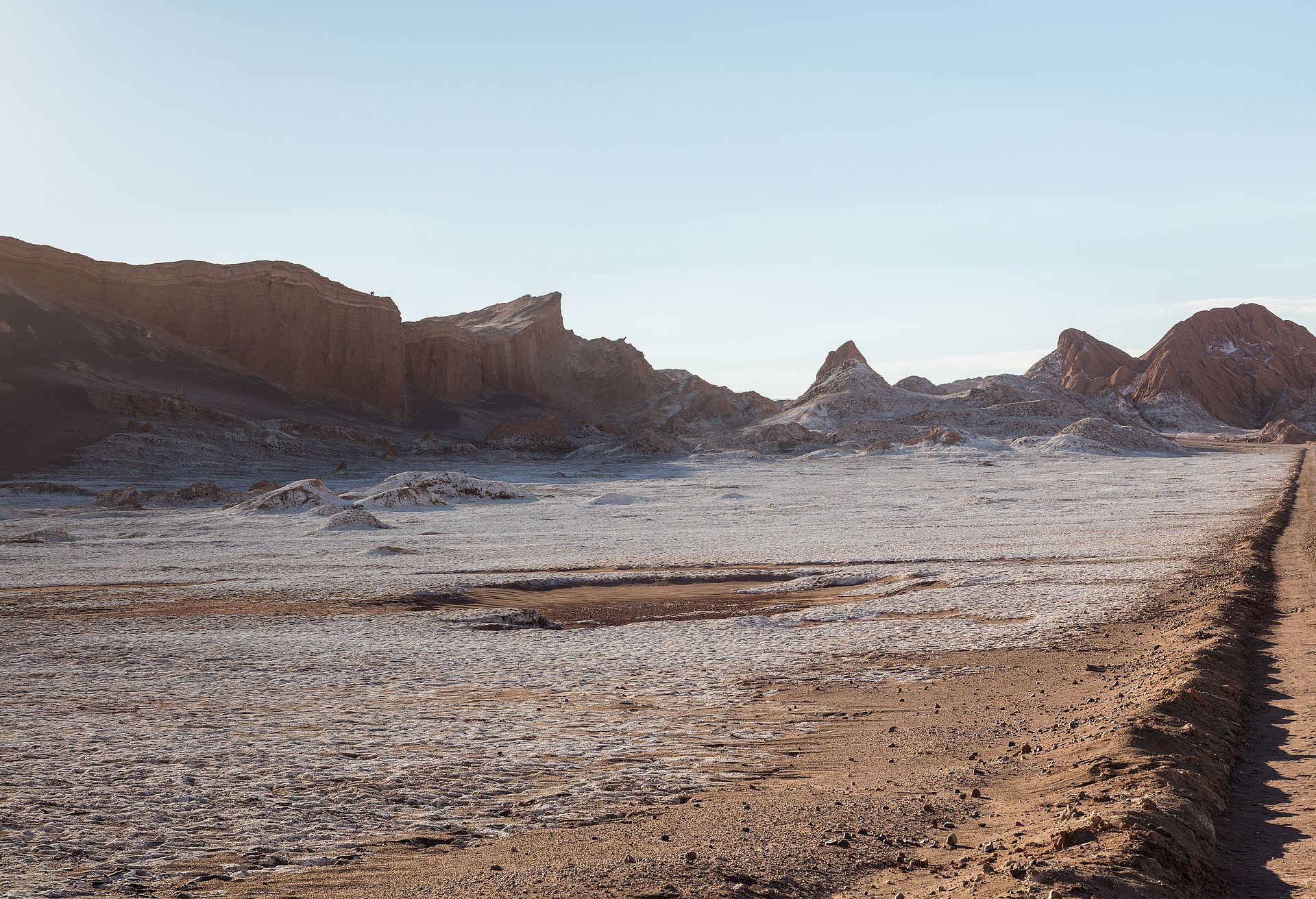 Paisaje de Desierto de Atacama (Región de Antofagasta)